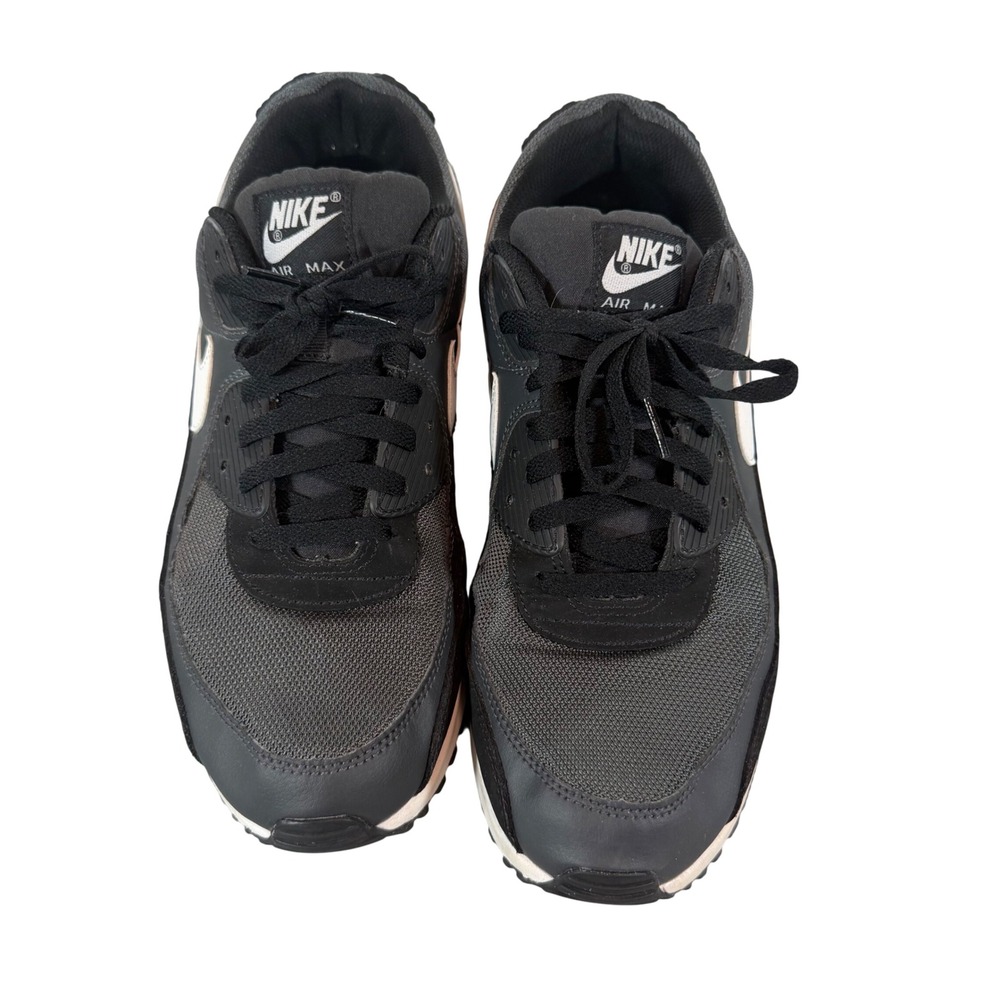 Nike Air Max 90 Black White‎ Grey Sneakers Mens Size 11.5 CN8490-003